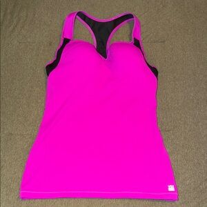 Victoria's Secret VSX Fuchsia Racerback Sports bra tank 36C
